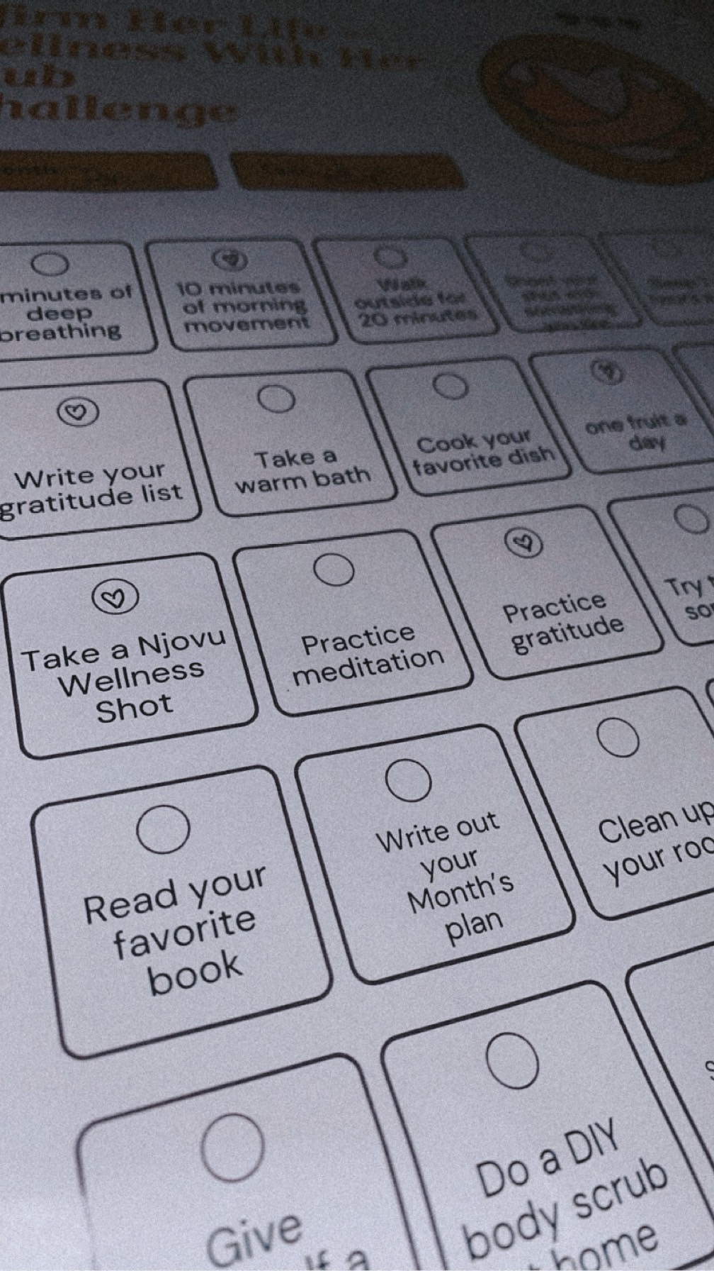 Affirm Her Life: a Monthly Wellness&nbsp;Challenge