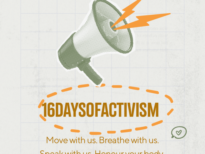 WELLNESS WITH HER CLUB COMMENCES THE 16 DAYS OF ACTIVISM STANDING WITH THE WORLD IN A GLOBAL MOVEMENT FOR&nbsp;SAFETY.